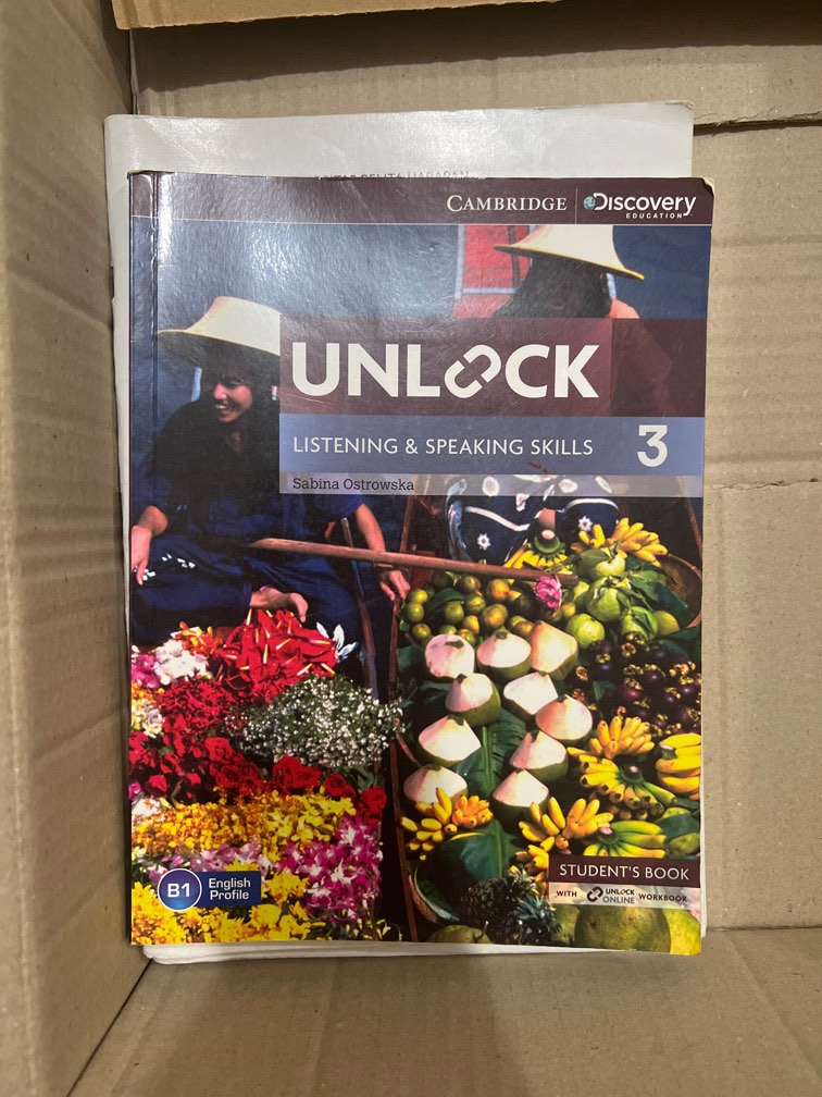 unlock listening and speaking skills 3, Buku & Alat Tulis, Buku ...
