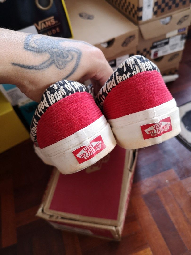 Fog vans era red online