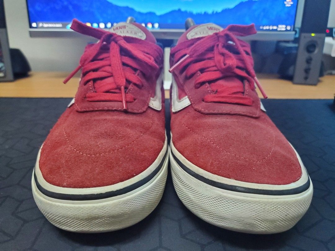 Vans Kyle Walker Pro Red Men s Fashion Footwear Sneakers on