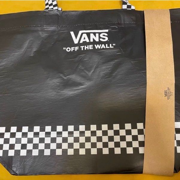 Vans off the Wall Shopping Tote Bag Women s Fashion Bags