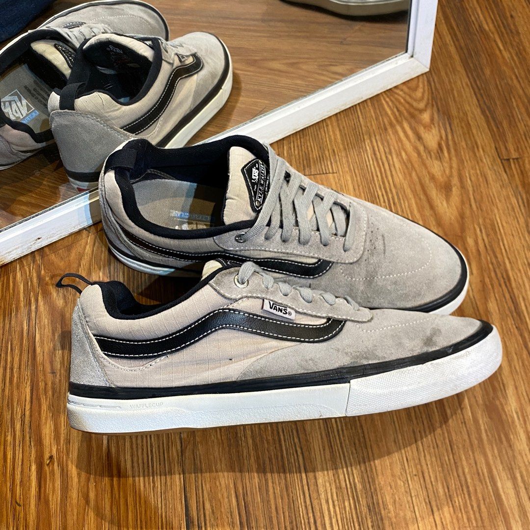 Vans Pro Oldskool kyle walker skate original murah not os bw sk8 low mid hi not slip on checkerboard