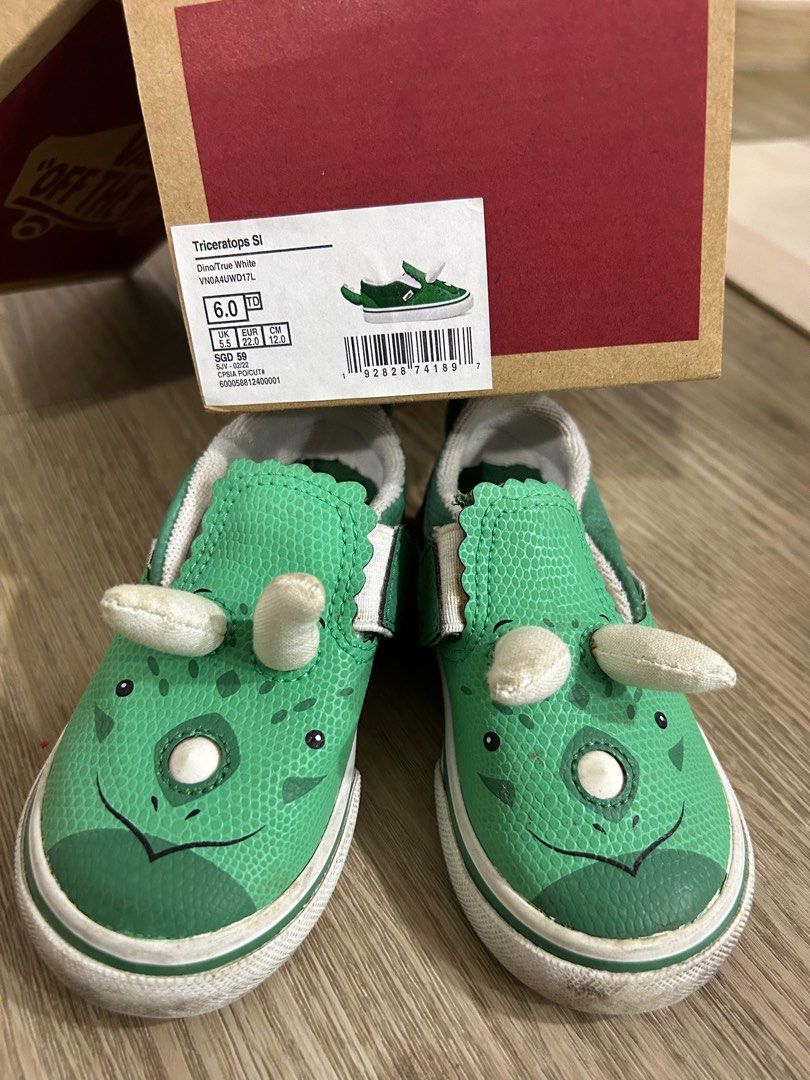 Vans slip on toddler kids shoes