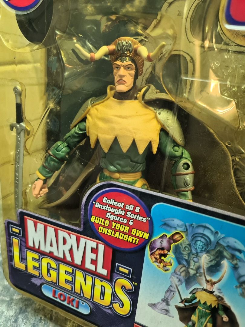 VARIANT LOKI (No BAF) - Marvel Legends Onslaught Series, Hobbies & Toys ...