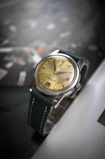 Vintage 1954 Omega Seamaster Calendar Date Swiss Made Wristwatch