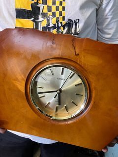 Vintage Antique Citizen Quartz Mantle Striking Clock, Nenrin By Takato (Working)