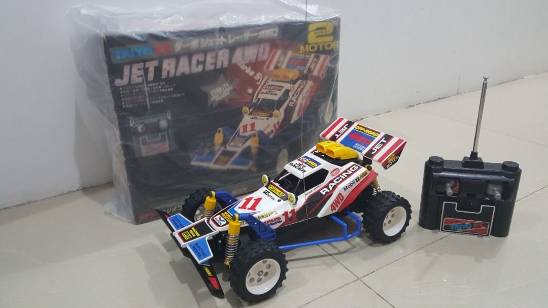 Vintage R C 1987 Taiyo Jet Racer 4WD Made in Japan. Hobbies