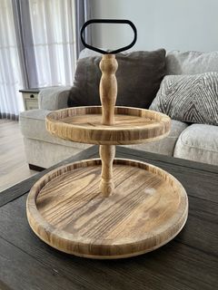 Wooden Tier Tray