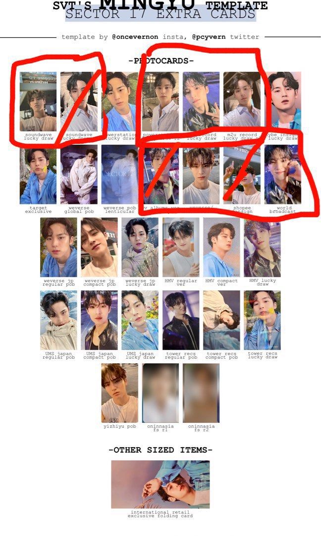 WTB] SEVENTEEN MINGYU SECTOR 17 POB, Hobbies & Toys, Collectibles