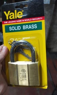 Yale solid brass body padlock heavy duty v140.70 70mm