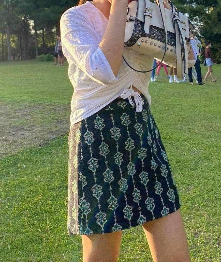 Polka dot jacquard skirt zara 2025