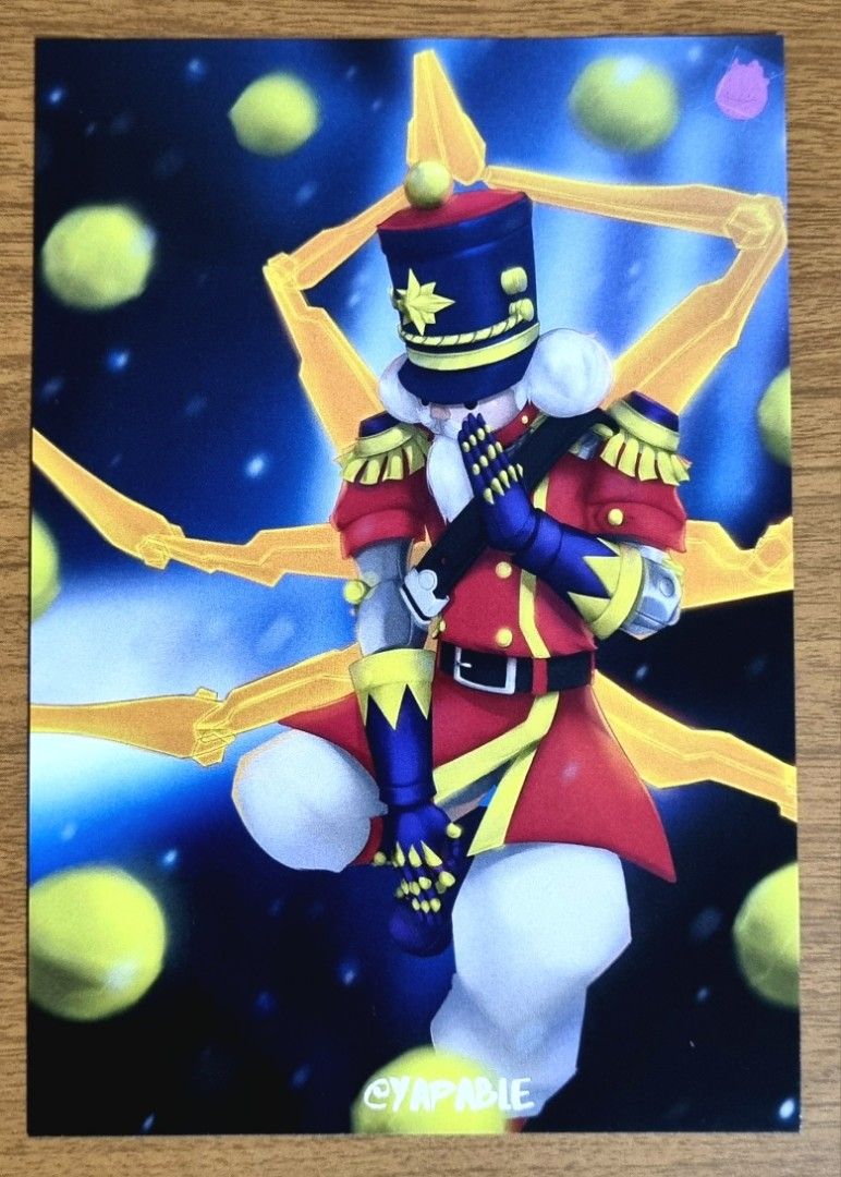 Zenyatta Nutcracker skin artwork print from Joshua Yapable, Everything