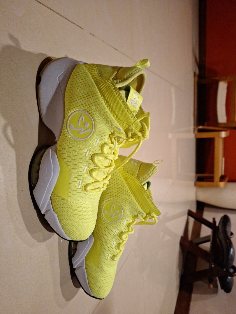 Yellow zumba shoes online