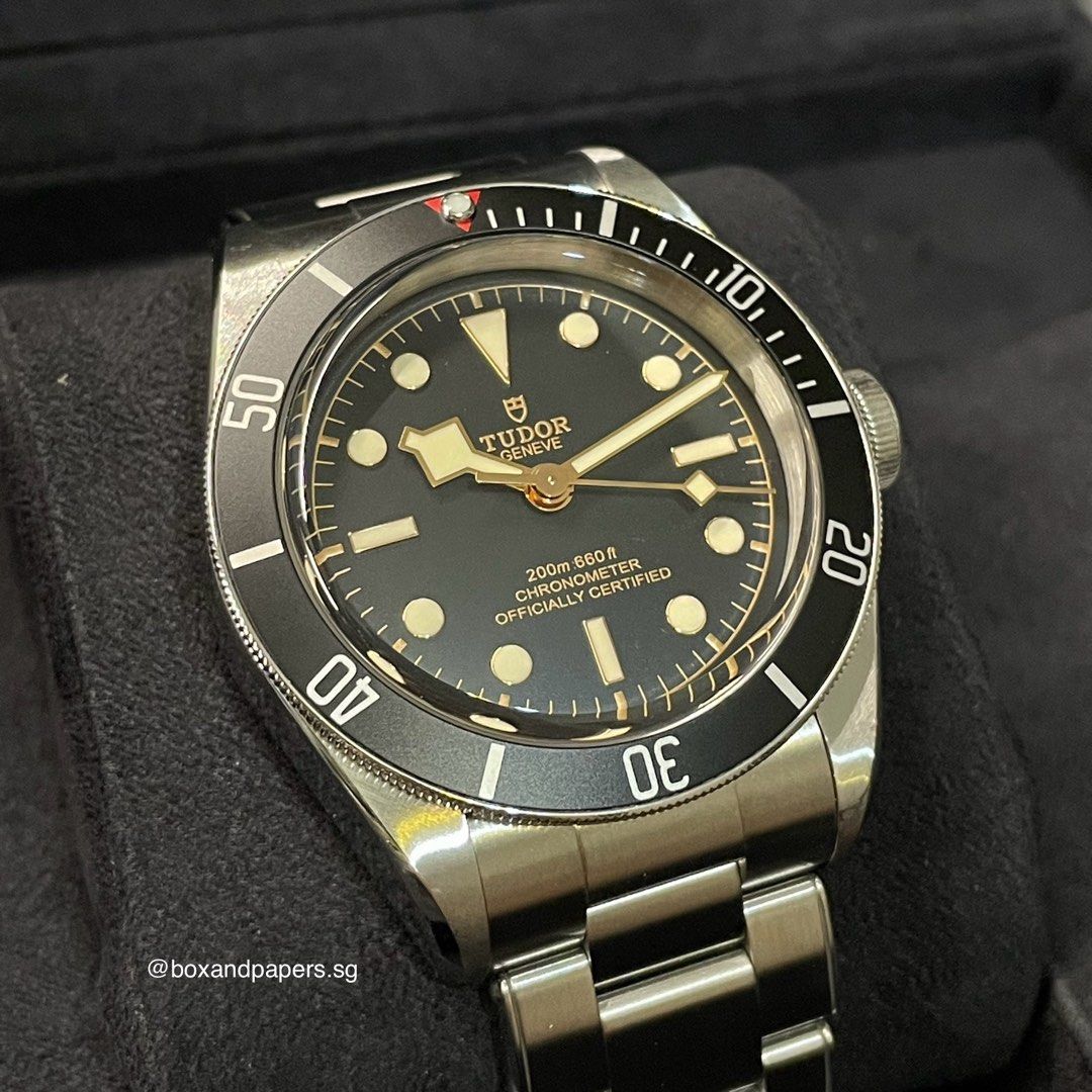 2022 Tudor Black Bay 41 Stainless Steel BB41 Noir 79230N Full Set