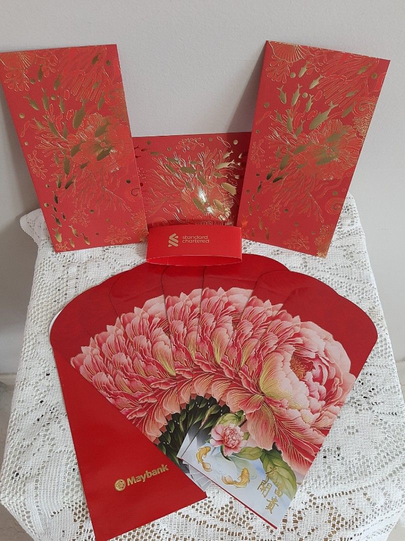 Maybank/SCB red packets, Everything Else on Carousell