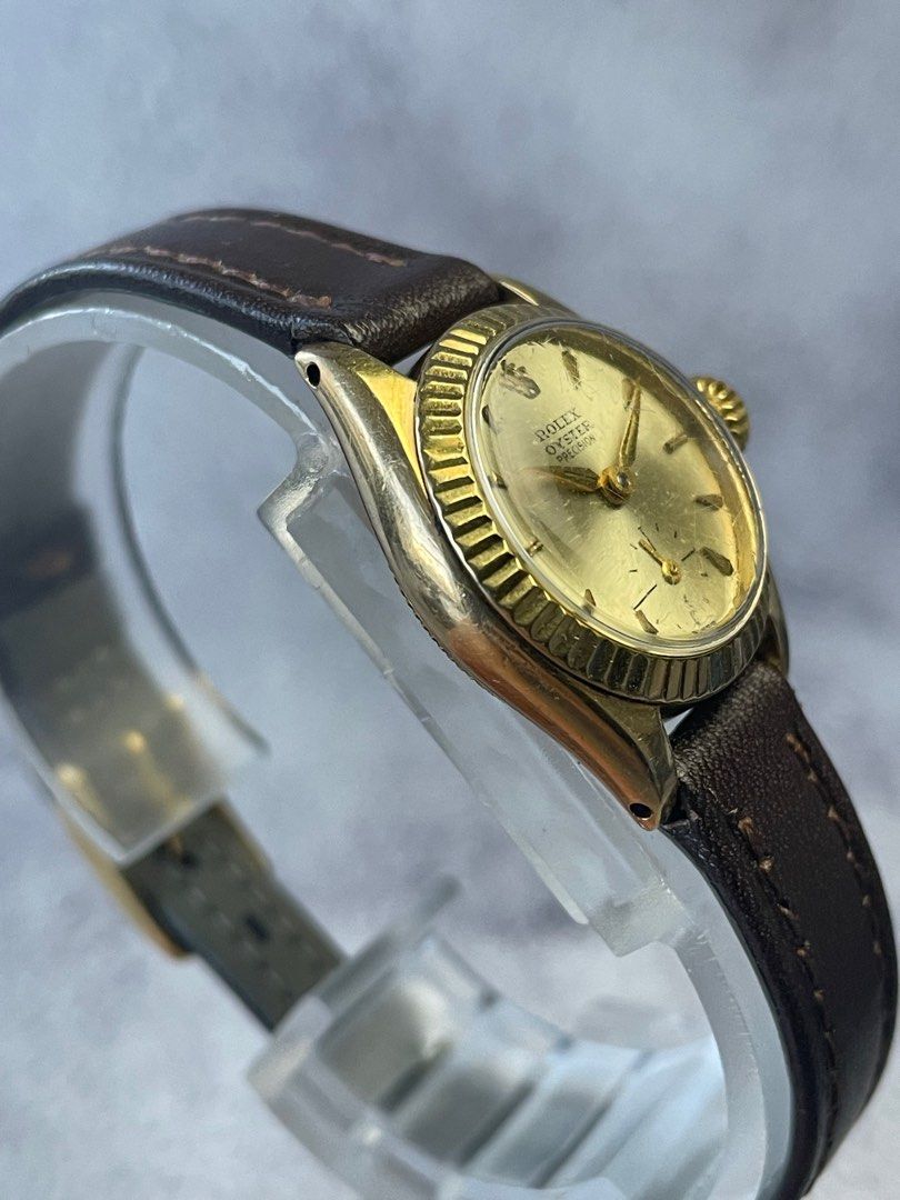 230943 Rolex Oyster Precision Women s Automatic Watch 18K Gold