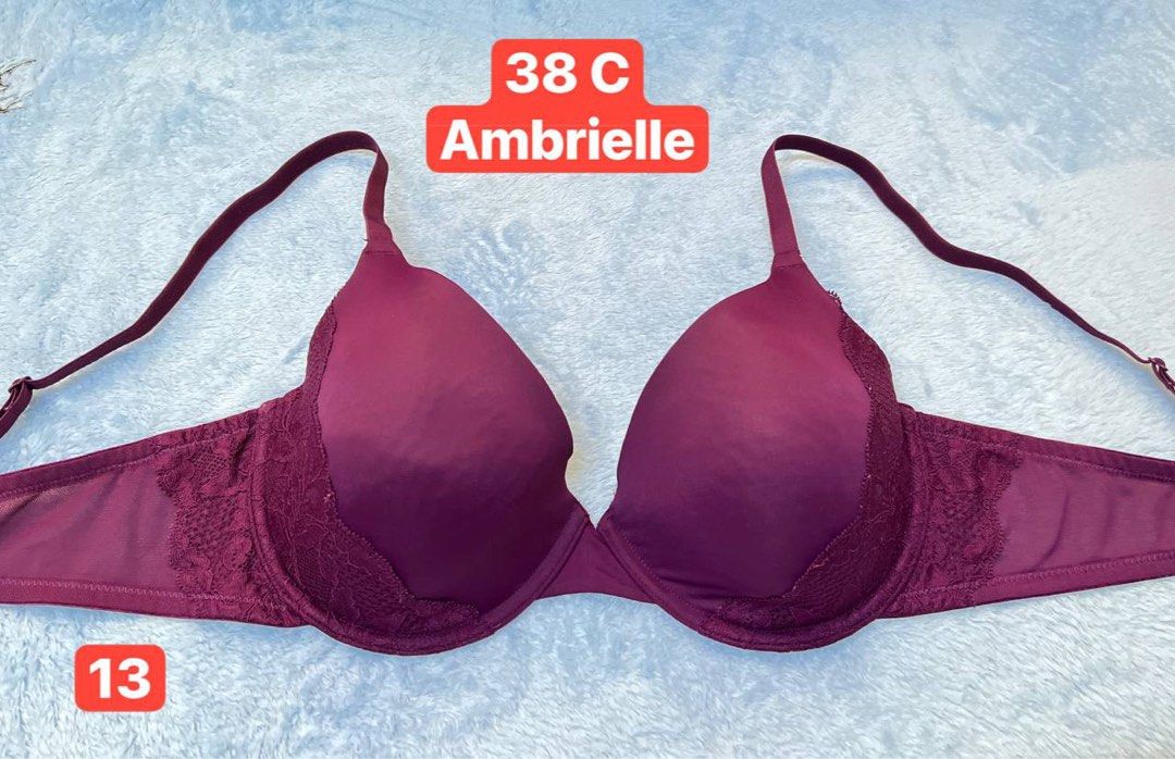 AMBRIELLE bra 38C, Women's Fashion, New Undergarments & Loungewear on  Carousell