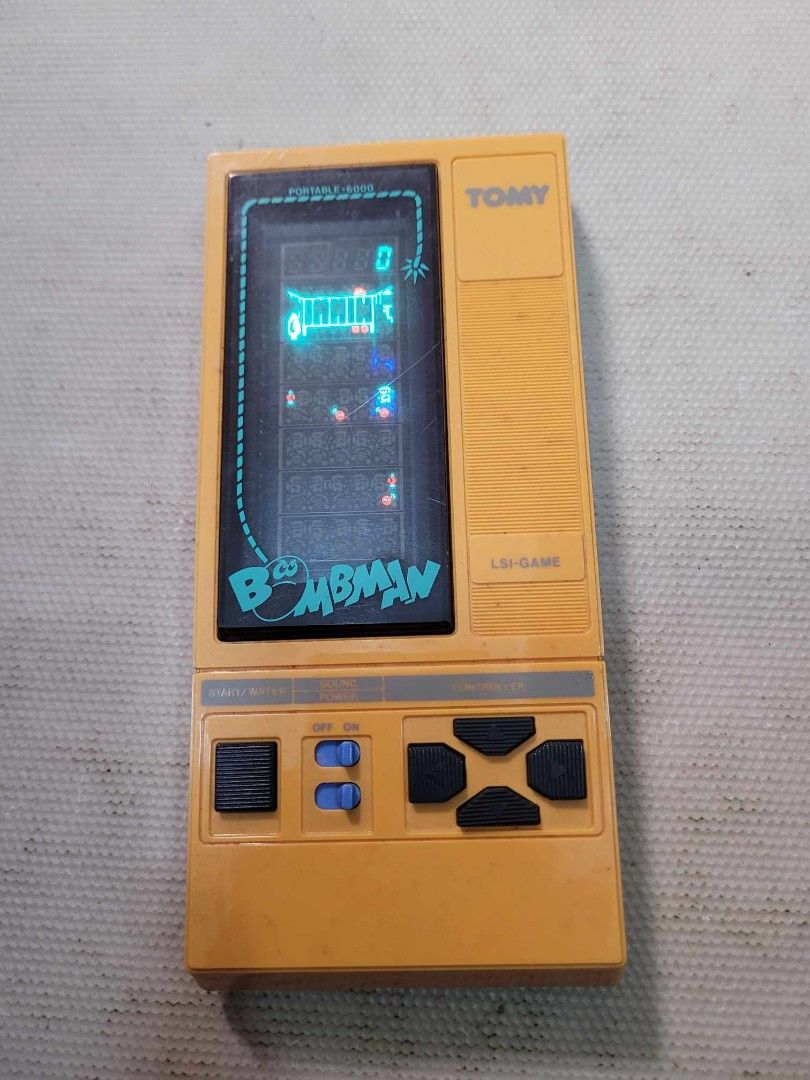價高者得) 連盒1983年TOMY LSI GAME PORTABLE 6000