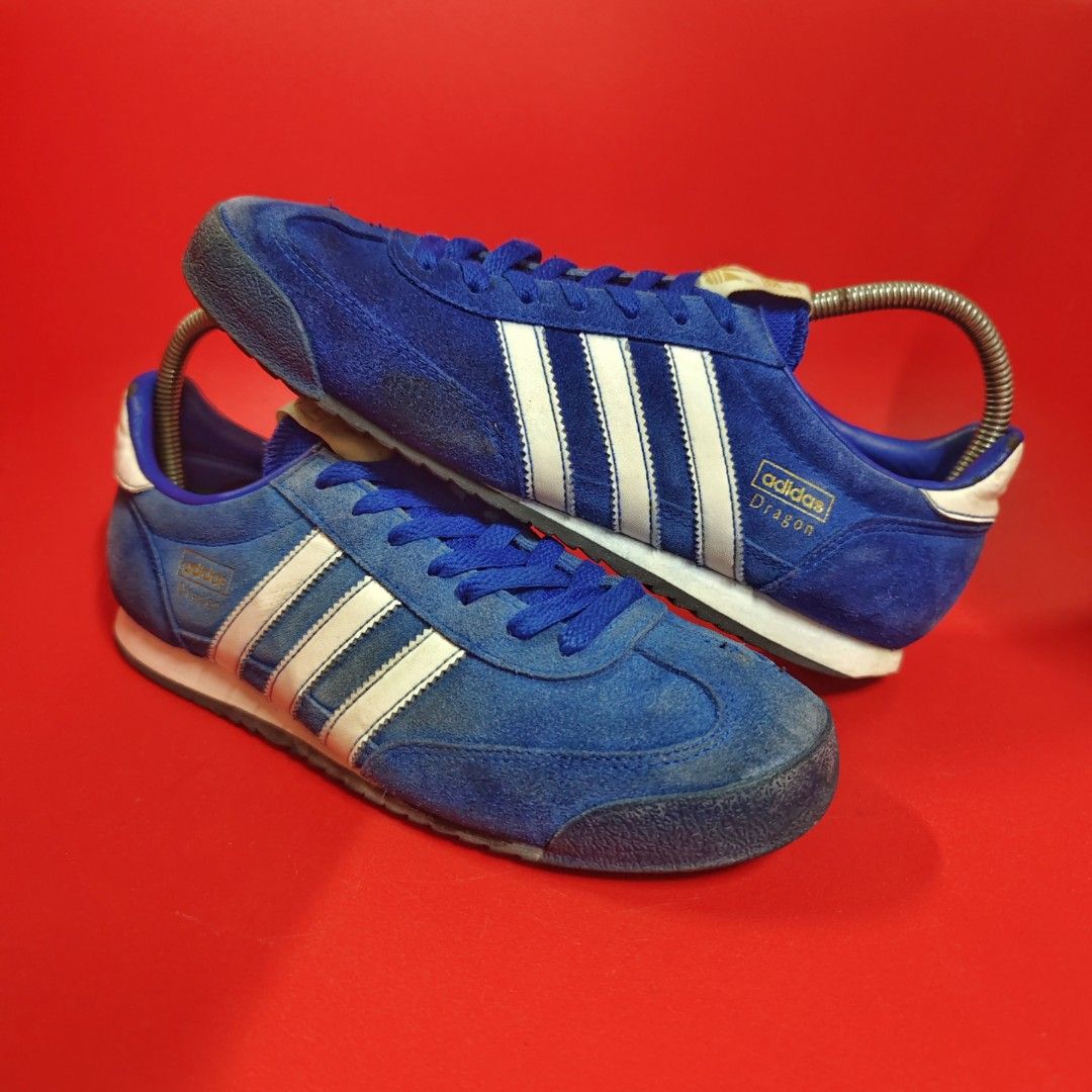 8UK ADIDAS DRAGON ROYAL BLUE 2016 Men s Fashion Footwear