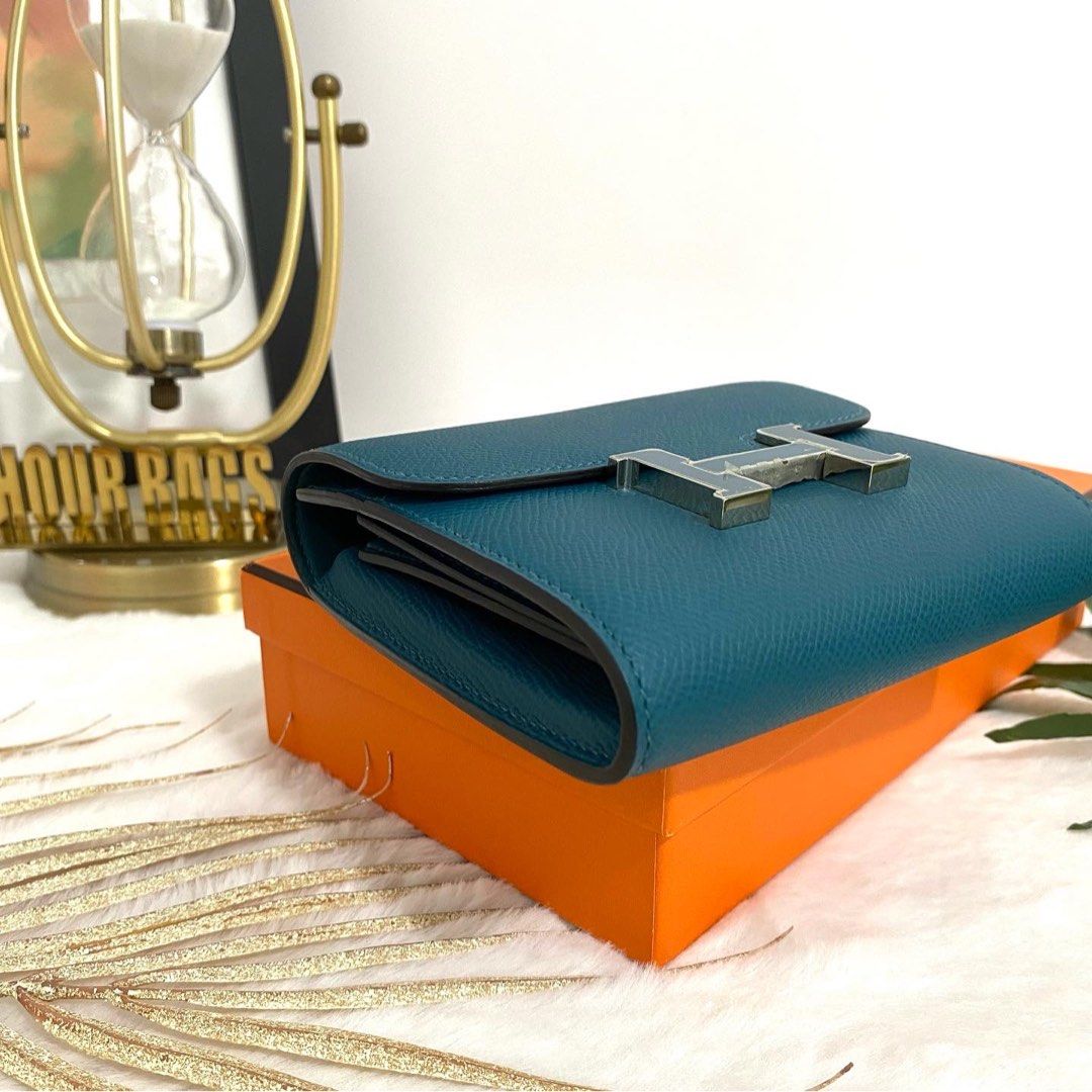 Hermes constance cheap short wallet