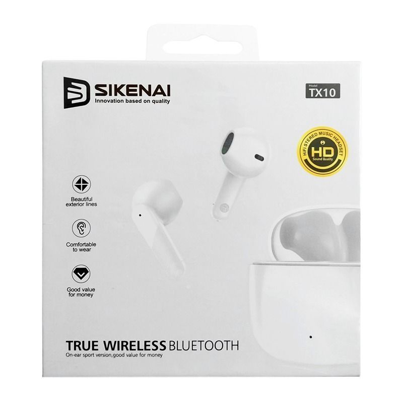 Sikenai TWS TX10 headphone Deep Bass Earphone Waterproof Audio Earphones on Carousell