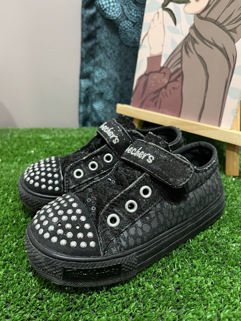 Skechers Twinkle Toes Kids Girl 15.5CM Babies Kids