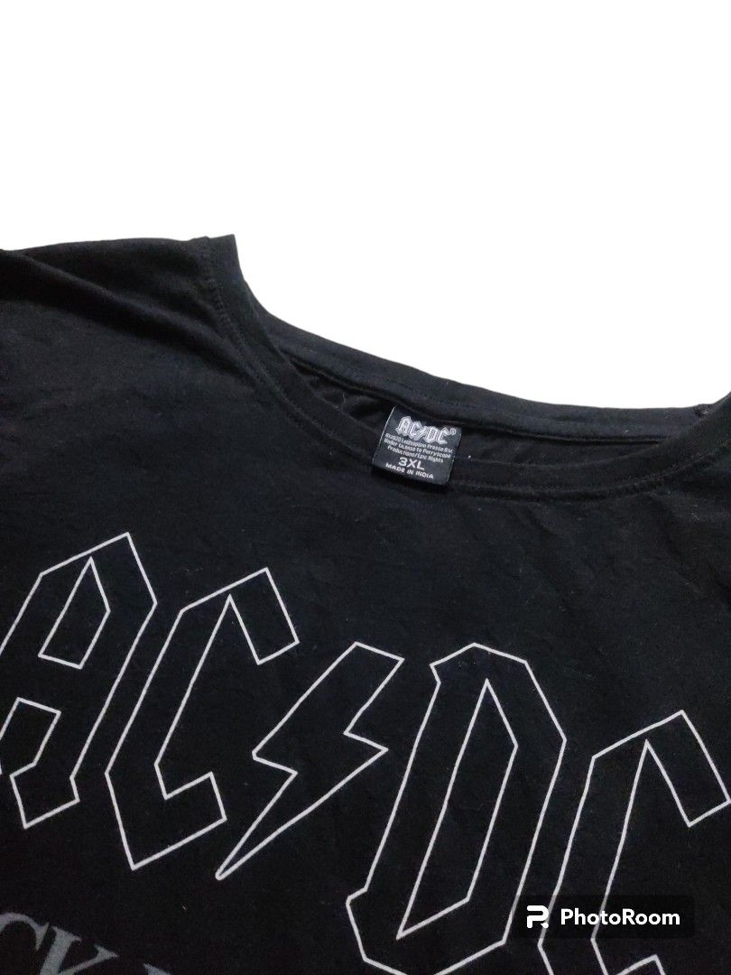 ACDC Tshirt Men s Fashion Tops Sets Tshirts Polo Shirts on