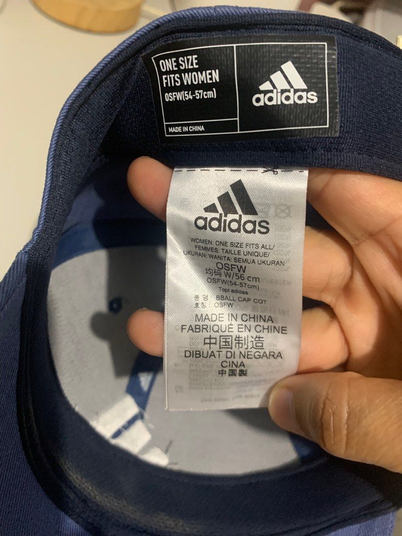 Adidas CAP (Category: Caps & Hats) located in Batangas. Submitted by ishield21 (Listing ID 1281754864, Image 3). Description: Used only once sa event Can pass as a new Comes with its tag pa po.