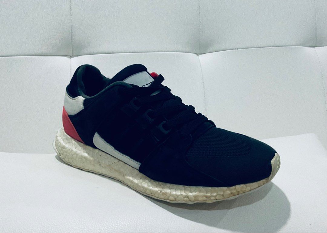 Adidas EQT X Continental Support UltraBoost Black Turbo Red Shoes