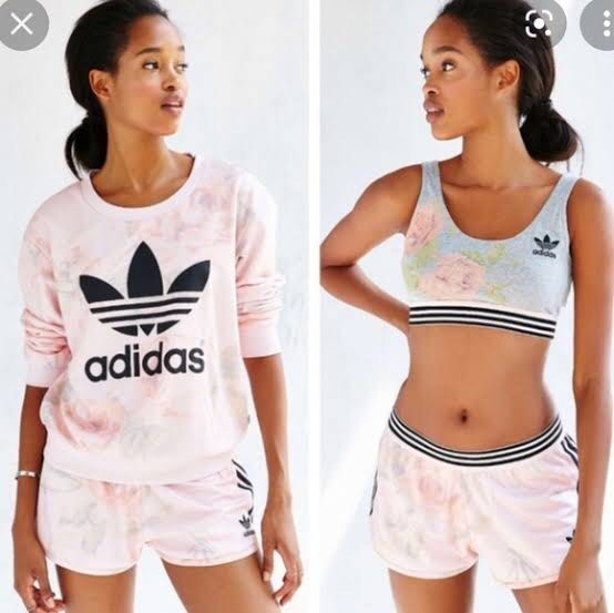 Adidas pastel rose running shorts on sale