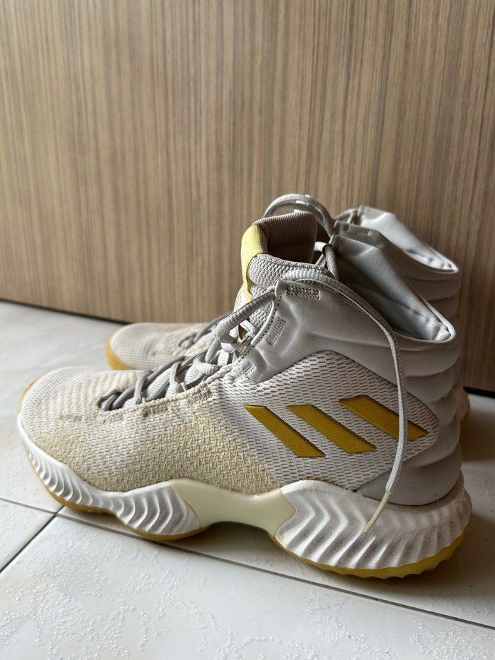 Adidas Pro Bounce Basketball Shoe White Men s Fashion Footwear
