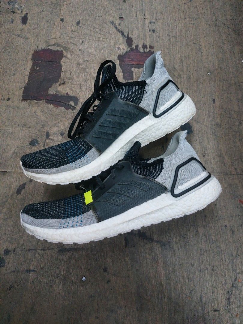 Adidas Ultraboost 19 Grey Cyan Men s Running Shoes 29 cm Men s
