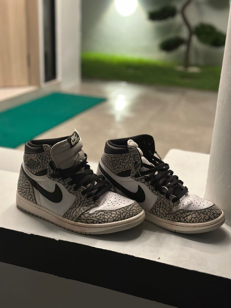Nike air jordan 1 elephant clearance print