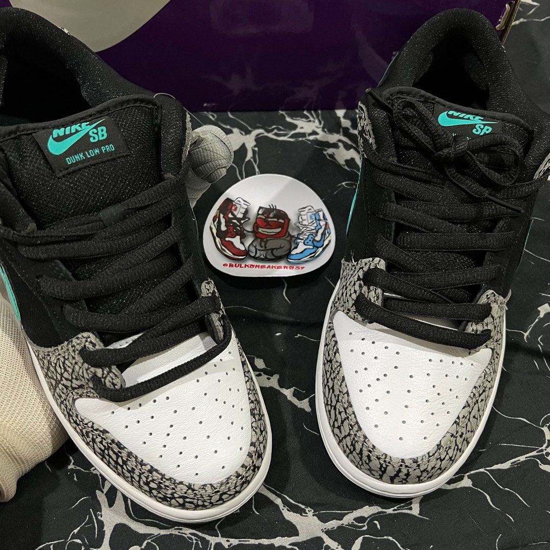 ALL SIZE SB Dunk Atmos Elephant, Men's Fashion, Footwear, Sneakers on  Carousell