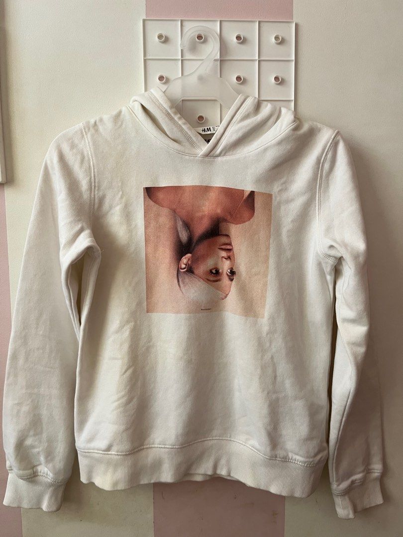 ariana grande h m sweetener hoodie y2k aesthetic