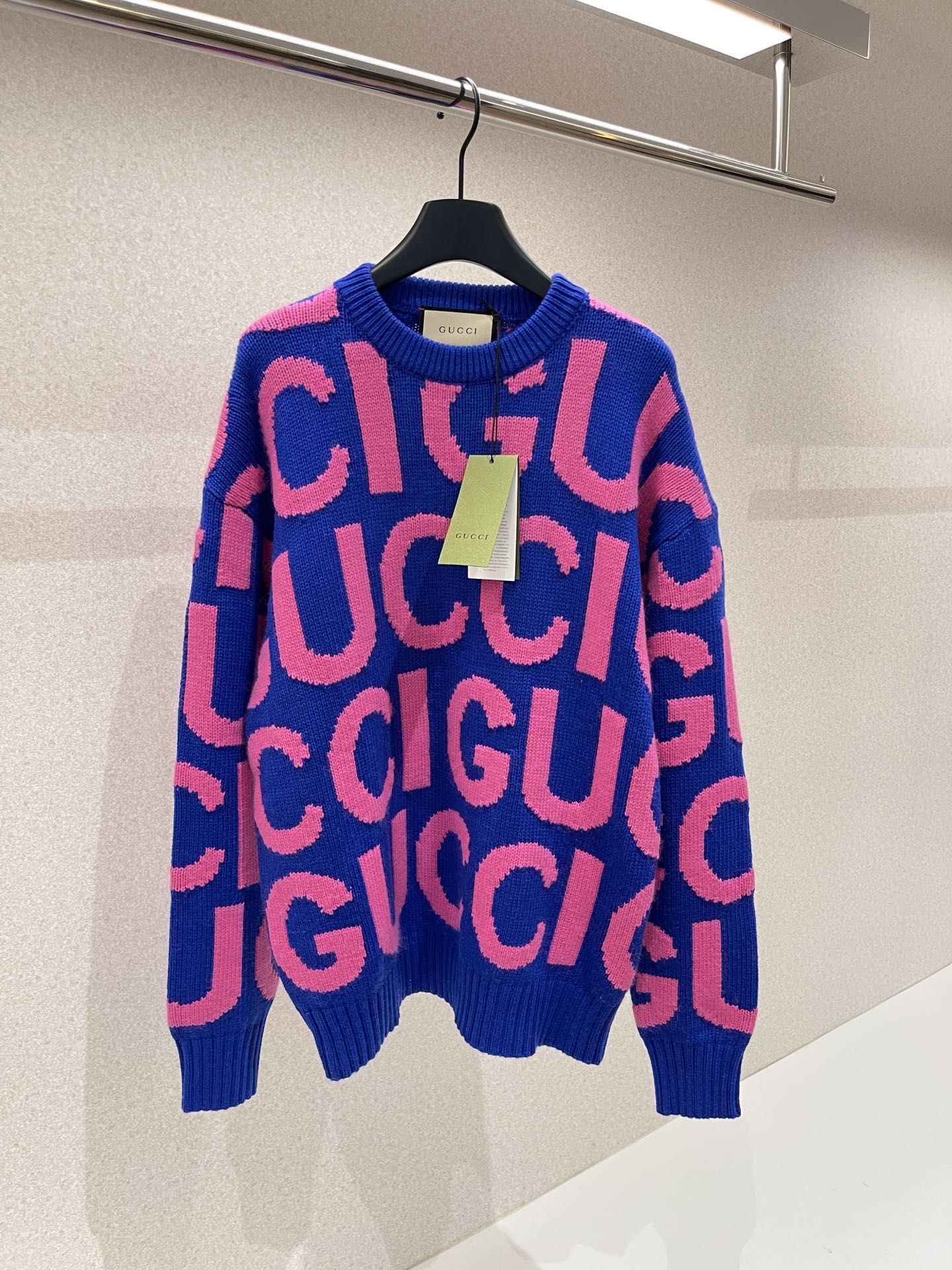 Purple top gucci sweater