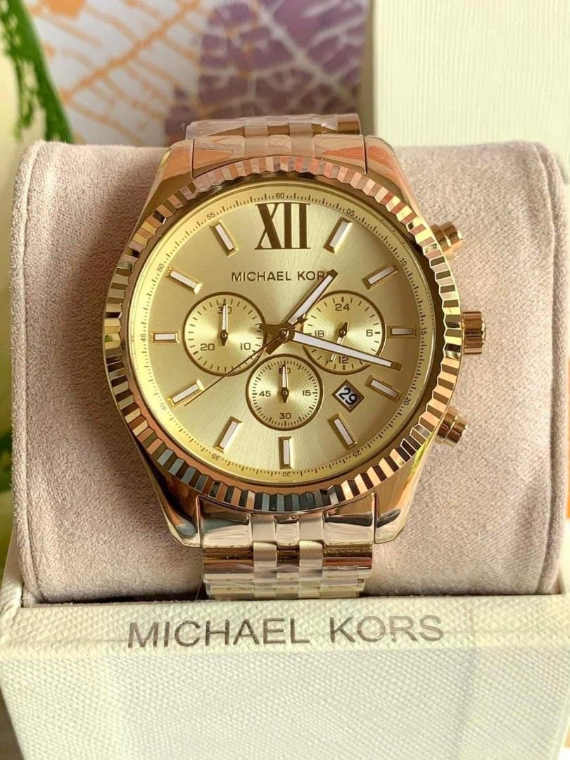 Buy Michael KorsMen's MK8281 Quatrz Stainless Steel Lexington Gold Watch  Online at desertcartSeychelles