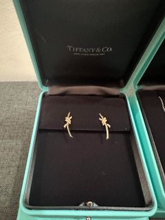Authentic Tiffany and co earrings