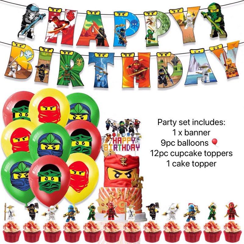 Ninjago balloons deals