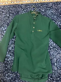 The Evergreen Baju Melayu Top - Emerald Green –