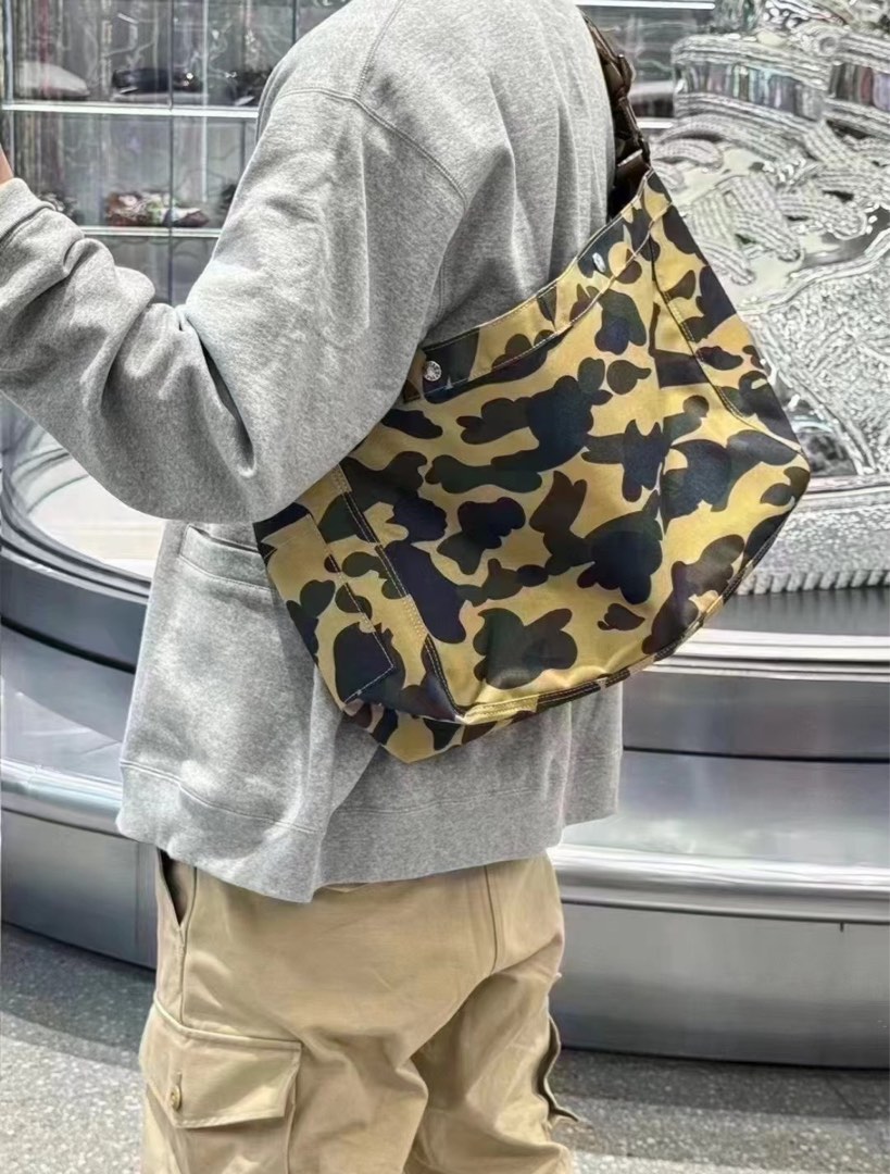 BAPE 1st Camo Cordura Shoulder Bag Men s Fashion Bags Sling Bags on Carousell