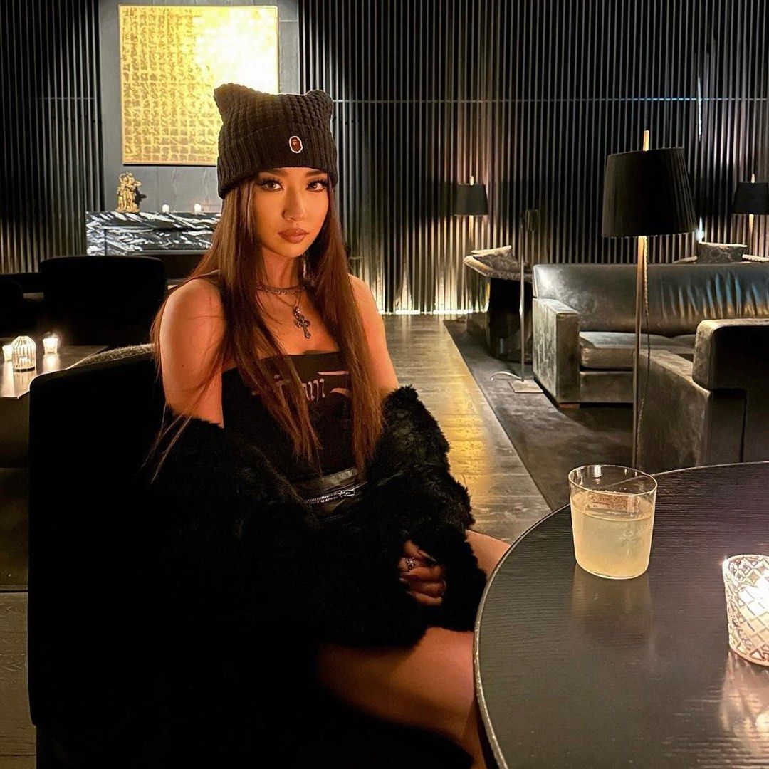 A BATHING APE猫耳 ビーニーcat ear knit cap☆完売品 A BATHING APE