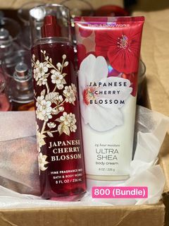 Bath & Body works Japanese Cherry Blossom Bundle