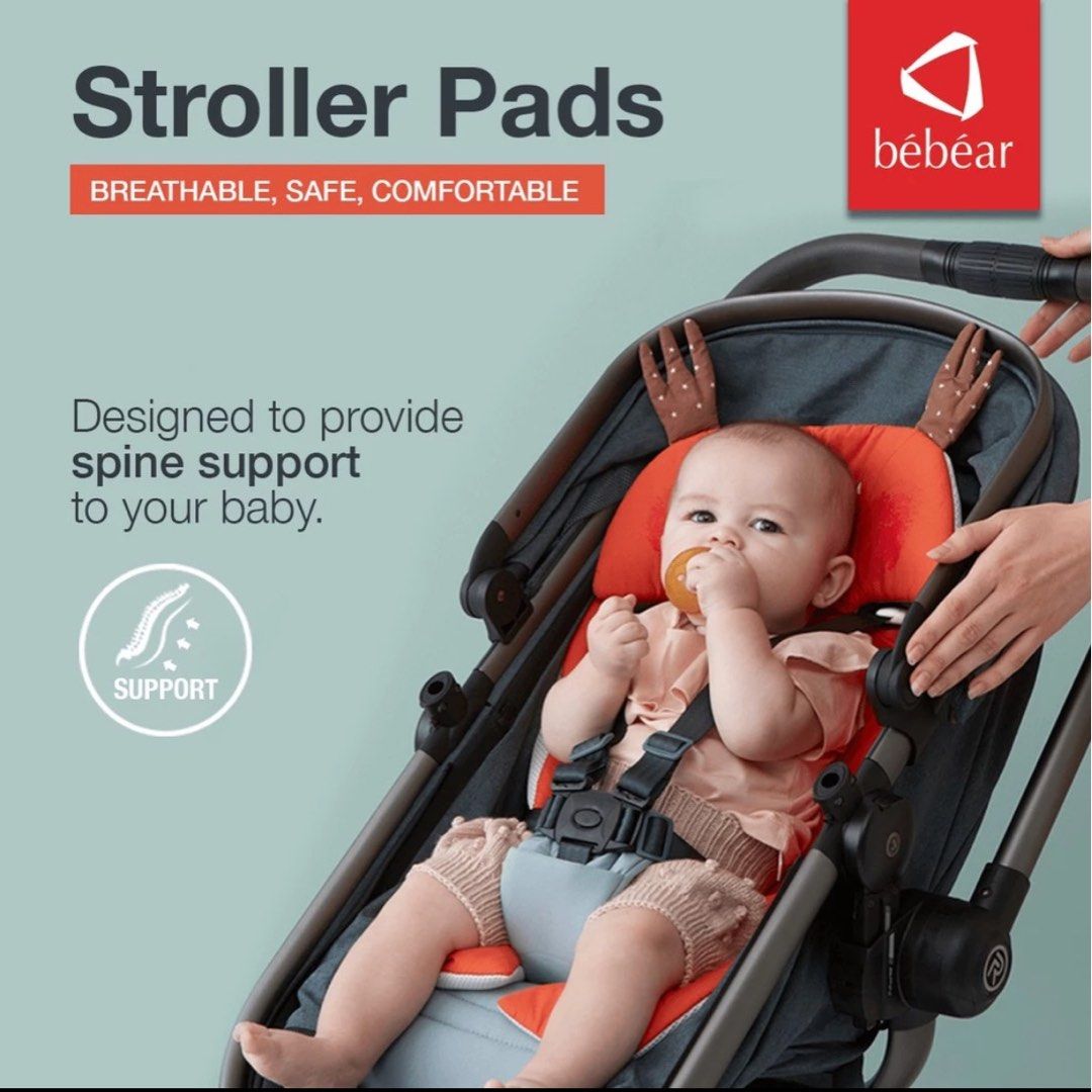 Bebear Stroller Pad (Category: Strollers) located in Malolos. Submitted by aawellloved (Listing ID 1281795935, Image 3). Description: Bebear Stroller Pad - P450 VGUC .