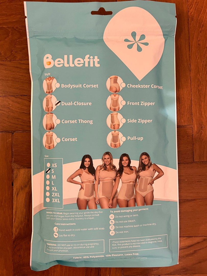 BelleFit Dual Closure Girdle Postpartum, Women's Fashion, New Undergarments  & Loungewear on Carousell