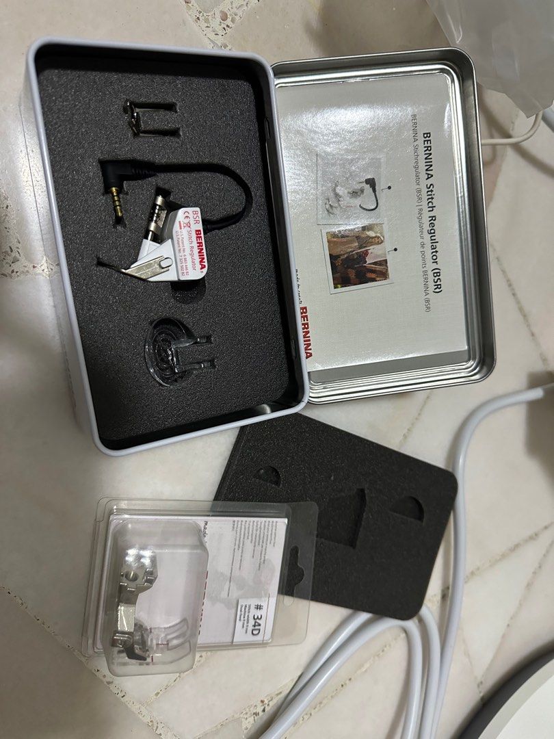 Bernina Barbie box free standing accessories box