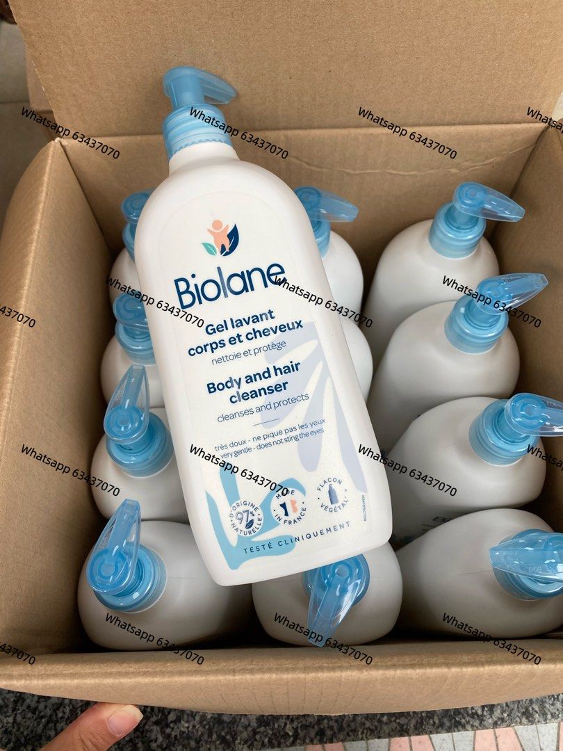 Biolane baby care products set 嬰兒沐浴護理用品套裝 ($297)