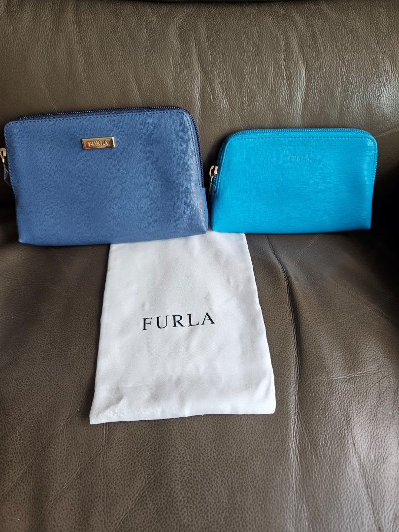 BN Authentic FURLA Pouch set Women s Fashion Bags Wallets