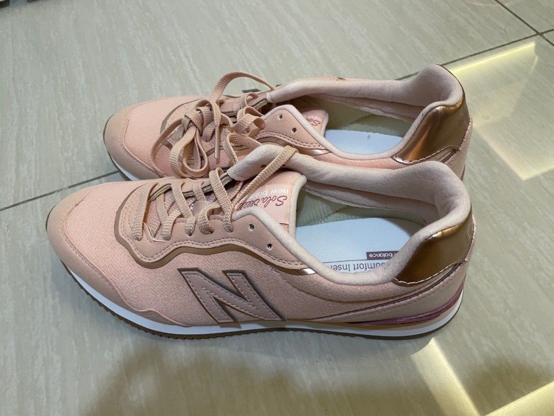 BN New Balance Sola Sleek Rose Gold Women s Fashion Footwear Sneakers on Carousell