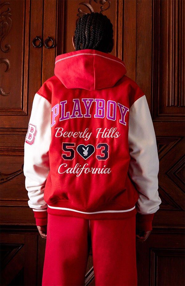 Playboy baseball jacket shop