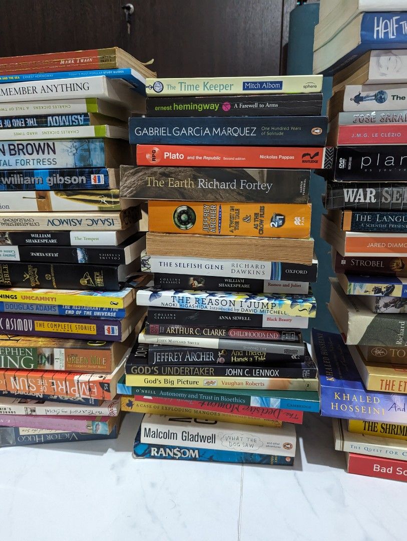 Book collection sale, Hobbies & Toys, Books & Magazines, Fiction & Non